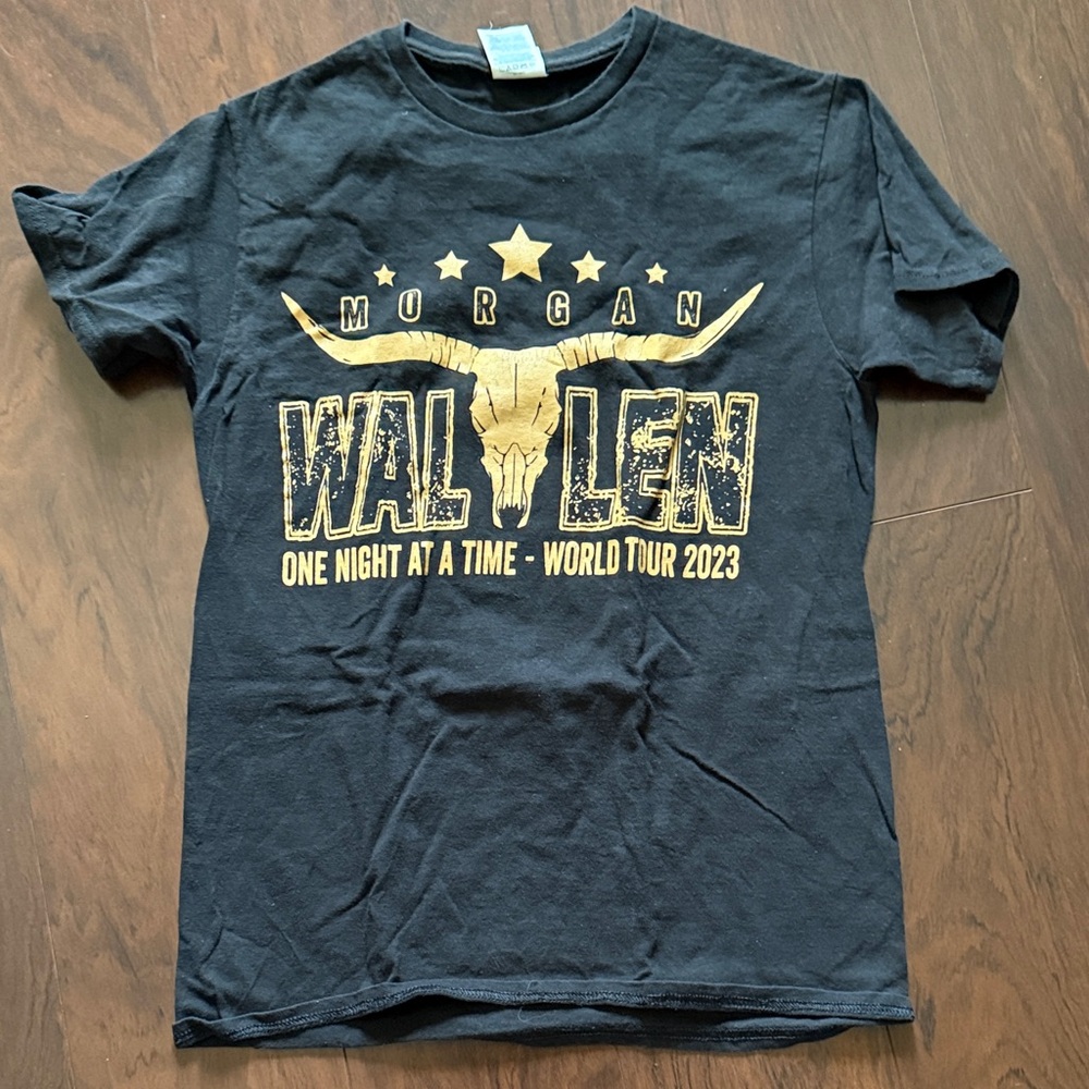 Morgan Wallen World Tour 2023 Black T-Shirt